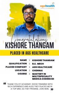 Kishore Thangam _ AGS Health